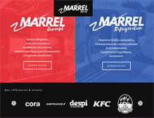 Tablet Screenshot of marrelgroup.com
